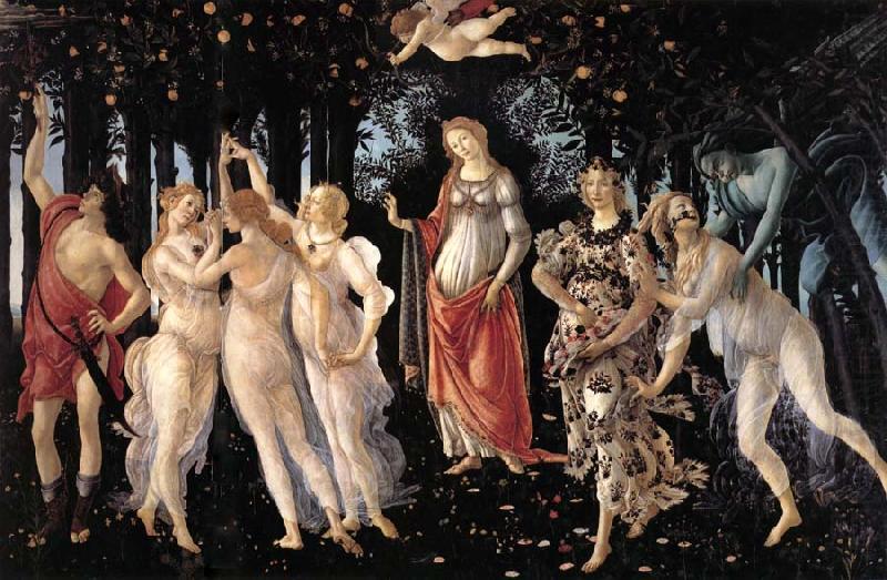 Sandro Botticelli Primavera-Spring china oil painting image